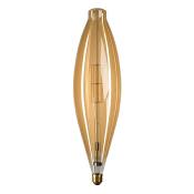 Ampoule décorative E27LED - Forme Fusée dorée