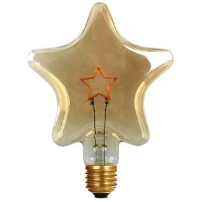 Ampoule décorative E27 LED - Étoile filament étoile