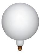Ampoule LED forme Globe Culot E27 - Coloris blanc mat