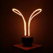 Ampoule LED Art décorative -  Forme double tige - Culot E27