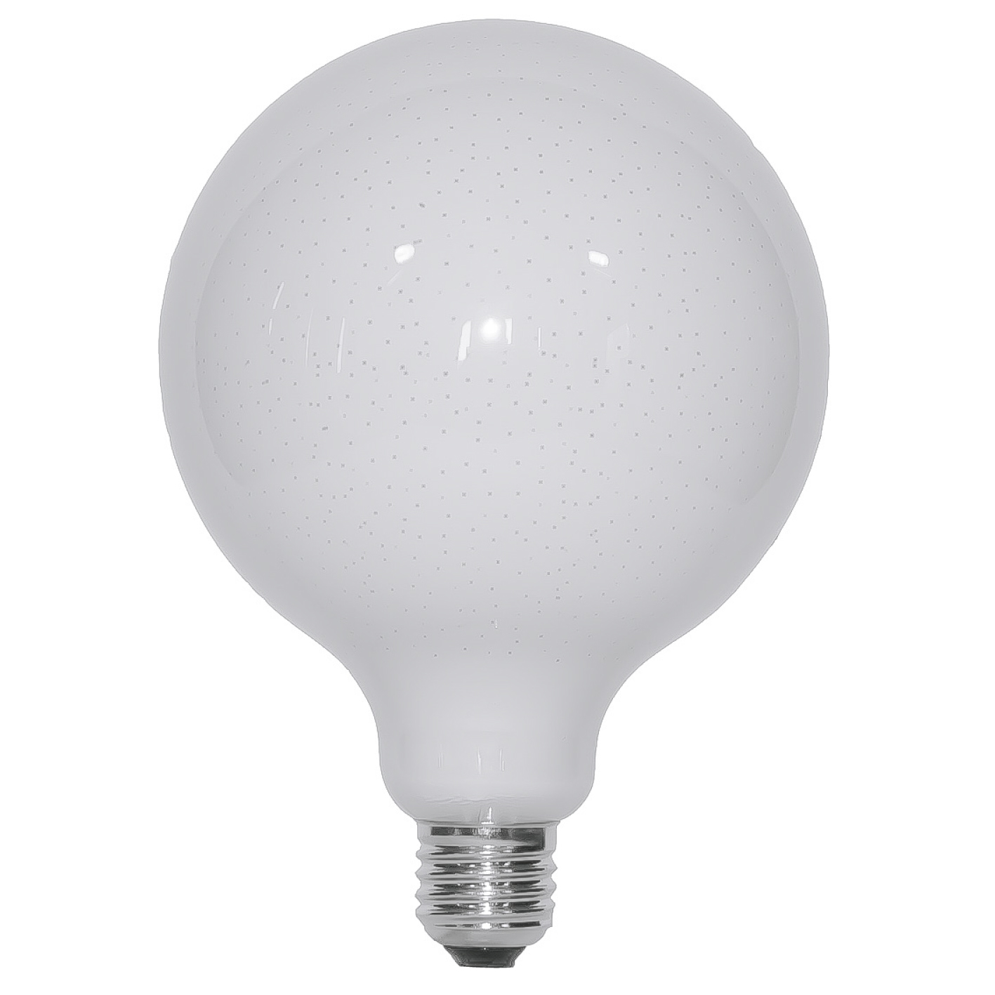 Ampoule LED culot à vis E27 - Effet  ciel étoilé - 8W - 2700K - Diam 125mm