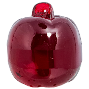 Perle pomme rouge rubis