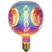 Ampoule décorative E27 LED - Globe irisé futuriste