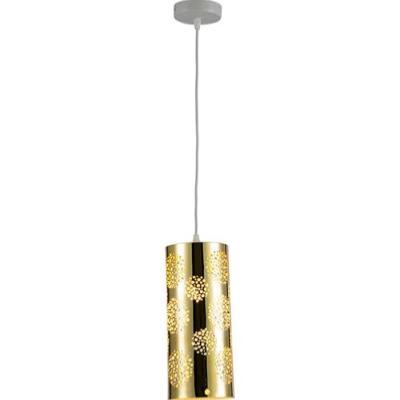 Suspension Caramy - Luminaire cylindique floral
