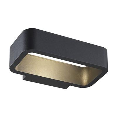 Applique métal anthracite LED - Forme rectangulaire