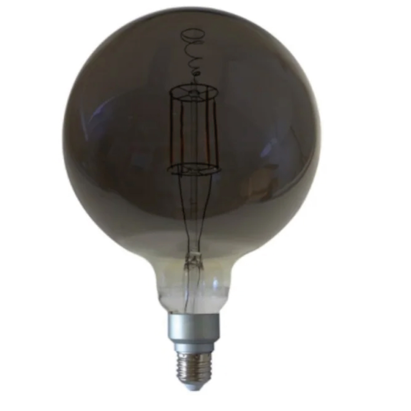 Ampoule géante LED Culot E27 globe noir fumé - 6W - 320 lm - 3000K
