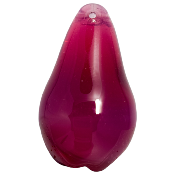 Perle poire - Violette opaque - Petit modèle