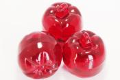 Perle pomme rouge rubis