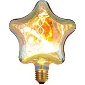 Ampoule décorative E27 LED - Étoile irisée