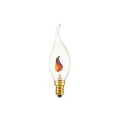 Ampoule LED - Culot E14 - Flamme intérieur incurvée