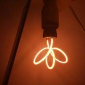 Ampoule LED Art décorative - Forme fleur - Culot E27