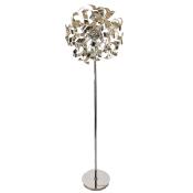 Lampadaire sur pied LED design  de style moderne avec frises - 4XE14 - 40W