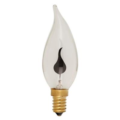 Ampoule incandescente - Culot E14 - Avec une flamme intérieure