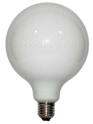 Ampoule LED culot à vis E27 - Effet ciel étoilé - 8W - 4000K - Diam 125mm