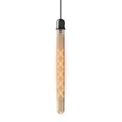 Ampoule LED - Tube géant verre ambré - culot E27 - 5W - 500 lumens