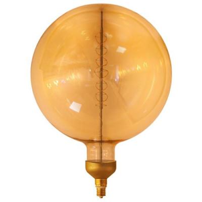 Ampoule LED XXL - Globe ambré - 60x82 cm - Culot E27