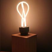 Ampoule LED Art décorative - Forme Torsion -  Culot E27