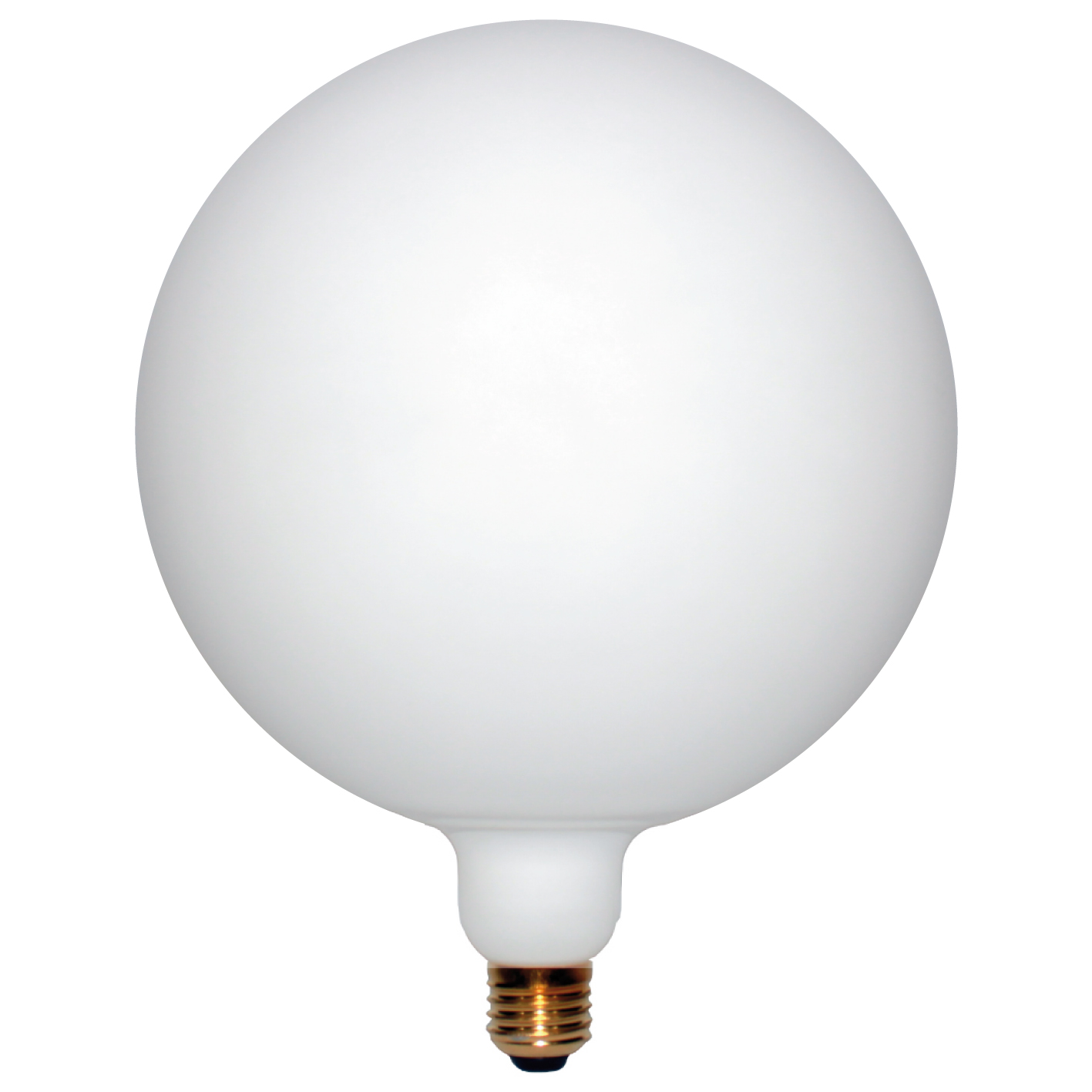 Ampoule LED forme Globe géante - Culot E27 - Coloris blanc mat - 7W - 4000K
