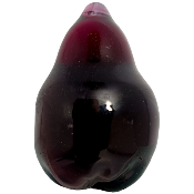 Perle poire - Rouge vin - Grand modèle