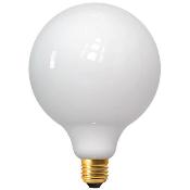 Ampoule LED E27 - Globe opaline G125 - E27 - 10W - 2700K - 1250LM