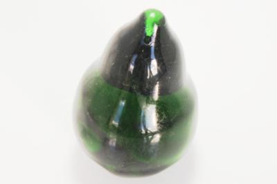 Perle poire - Vert foncé - Grand modèle