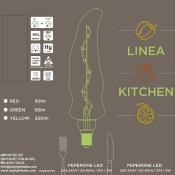 Ampoule décorative E14 LED - forme Piment