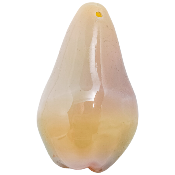 Perle poire - Beige laiteux - Petit modèle