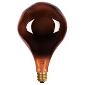 Ampoule décorative E27 LED - Globe cabossé cuivré