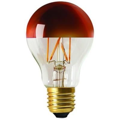 Ampoule LED à calotte opaque métallisée bronze - Culot E27