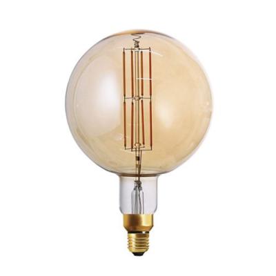 Ampoule LED XXL - Globe filament grille - 20x30.5 cm - Culot E27