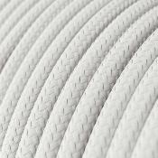 Câble rond électrique d'extérieur Blanc