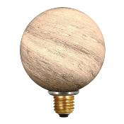 Ampoule LED décorative Planète LUNE - Globe culot E27 - 3W - 300LM - 2700K