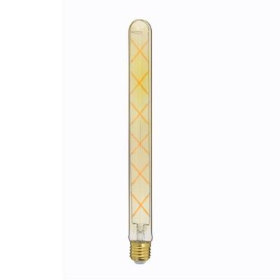 Ampoule LED - Tube géant verre ambré - culot E27 - 5W - 500 lumens