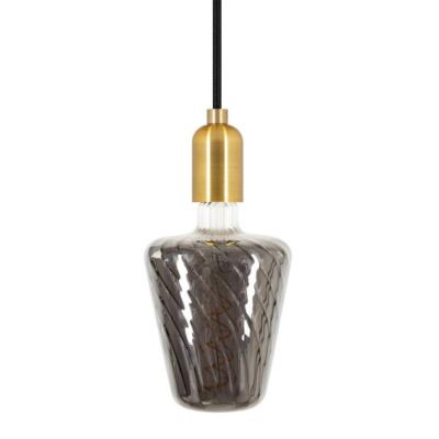 Ampoule LED - Forme vase verre fumé