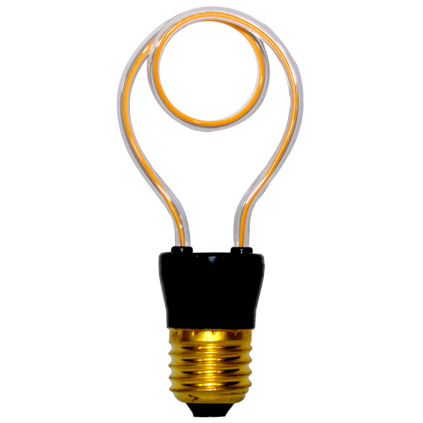 Ampoule Ligne art décorative filament LED Culot E27 - 4W - Blanc chaud