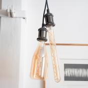 Ampoule LED style Vintage au verre ambré - culot E27 - 5W - 500 lumens - lumière blanc chaud
