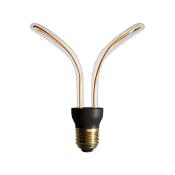 Ampoule LED Art décorative -  Forme double tige - Culot E27