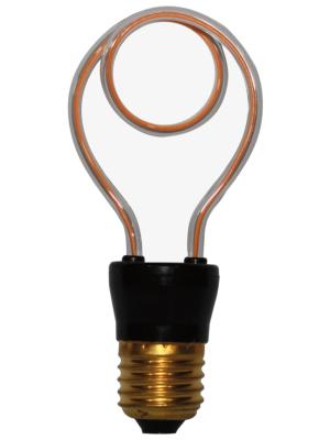 Ampoule Ligne art décorative filament LED Culot E27 - 4W - Blanc chaud