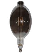 Ampoule décorative E27 LED forme ballon verre fumé