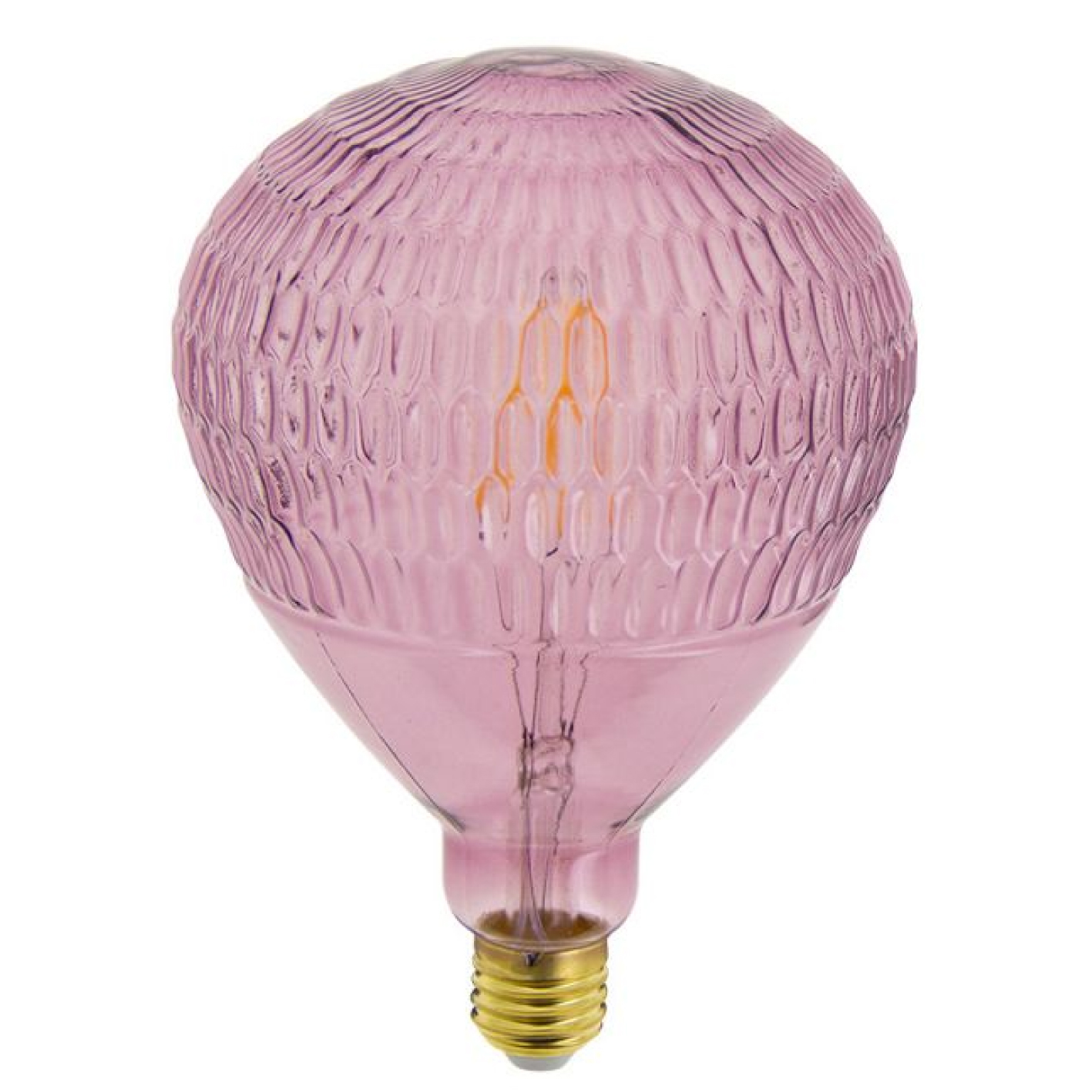 Ampoule décorative LED Ballon Rose - Culot E27 - 4W