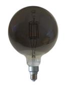 Ampoule géante LED Culot E27 globe noir fumé - 6W - 320 lm - 3000K