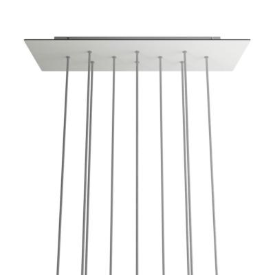 Kit rosace XXL rectangulaire à 10 trous et 6 trous latéraux - Pavillon
