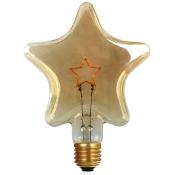 Ampoule décorative E27 LED - Étoile filament étoile