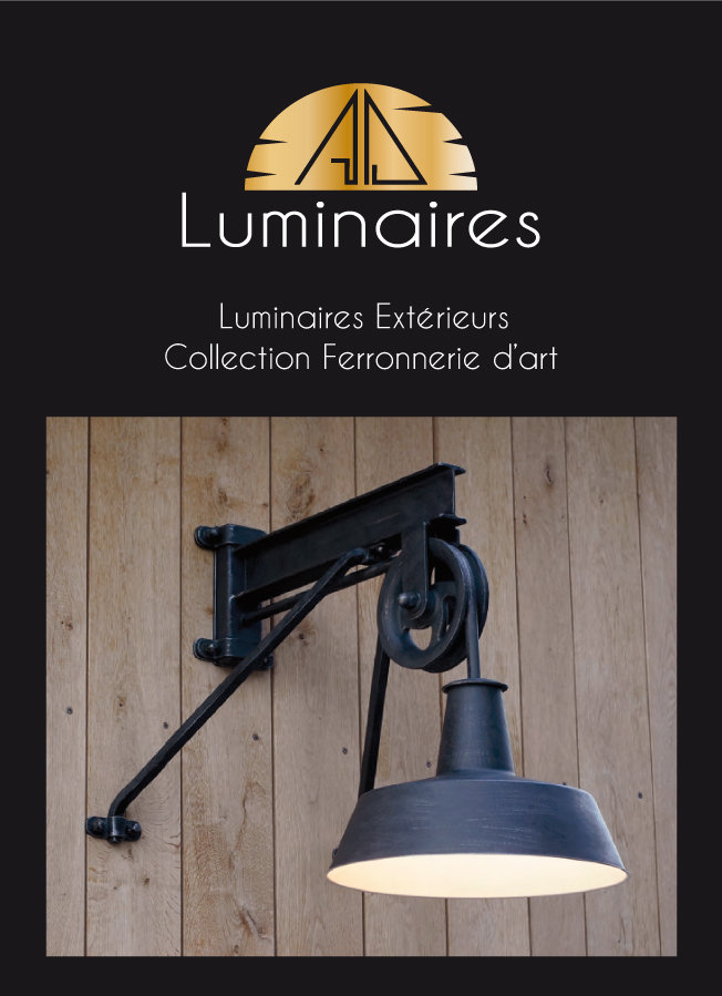 Catalogue luminaires extérieurs ferronnerie d'art