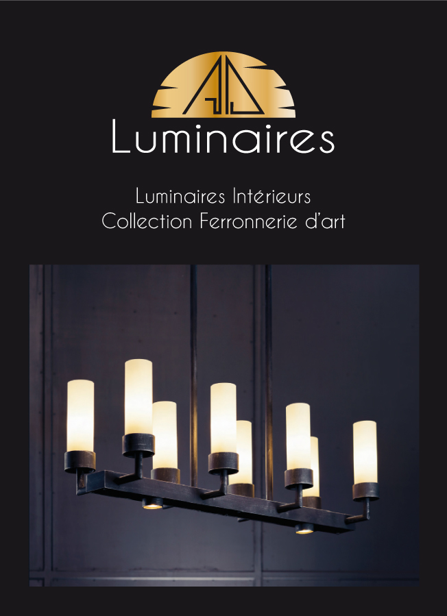 Catalogue luminaires intérieurs ferronnerie d'art
